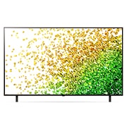 LG Nano89 55 inch 4K NanoCell TV, visning foran med tilleggsbilde, 55NANO896PC, thumbnail 2
