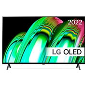 LG 55'' OLED A2 - OLED 4K Smart TV - OLED55A26LA, Visning av framsiden, OLED55A26LA, thumbnail 1