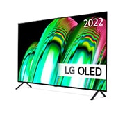 LG 55'' OLED A2 - OLED 4K Smart TV - OLED55A26LA, Lett vinklet sidevisning, OLED55A26LA, thumbnail 2