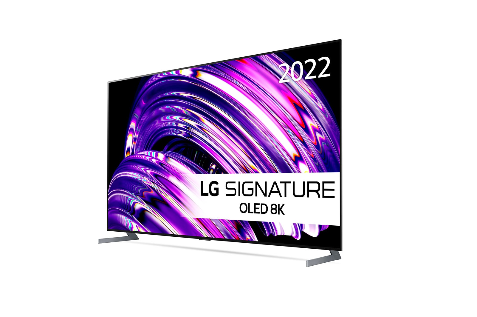 LG 77'' OLED Z2 - Gallery Design 8K OLED Smart TV - OLED77Z29LA, Lett vinklet sidevisning, OLED77Z29LA, thumbnail 2