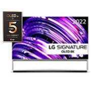 LG 77'' OLED Z2 - Gallery Design 8K OLED Smart TV - OLED77Z29LA, Visning av framsiden, OLED77Z29LA, thumbnail 1