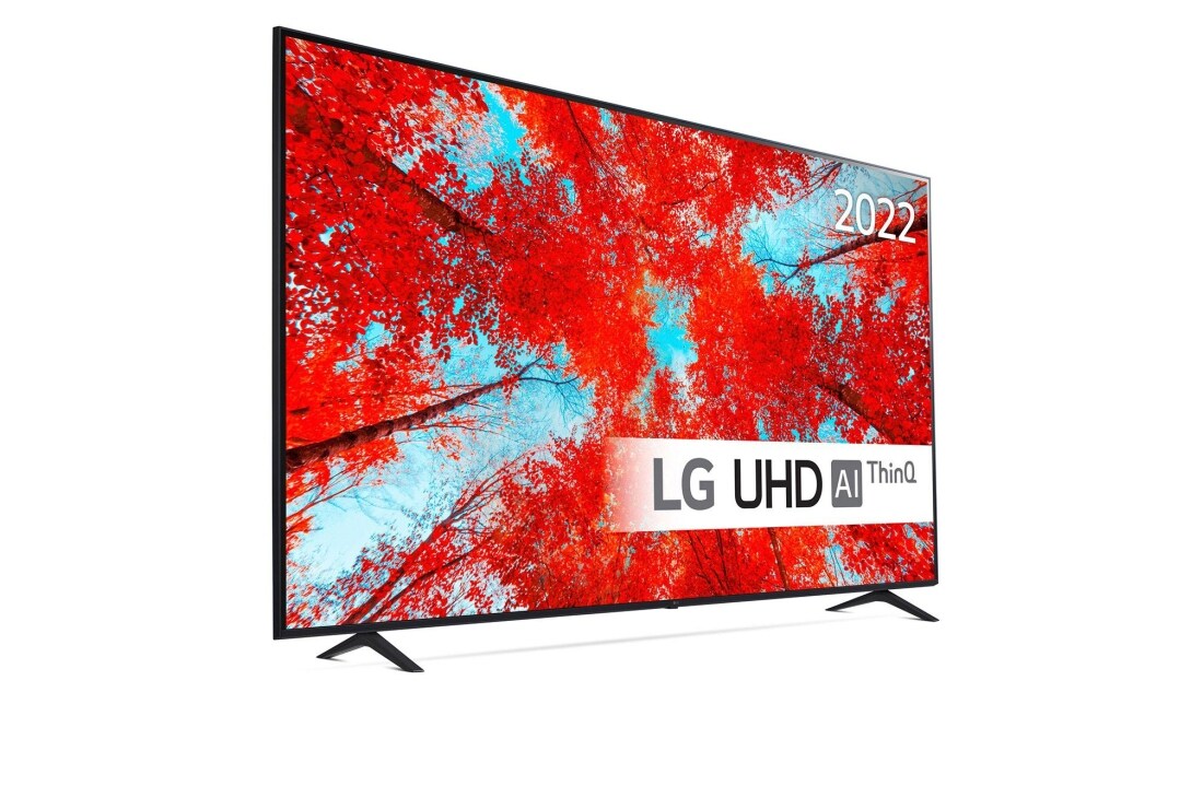 LG 75'' UQ9000 - 4K UHD Smart TV - 75UQ90006LA, 30 graders sidevisning , 75UQ90006LA, thumbnail 3