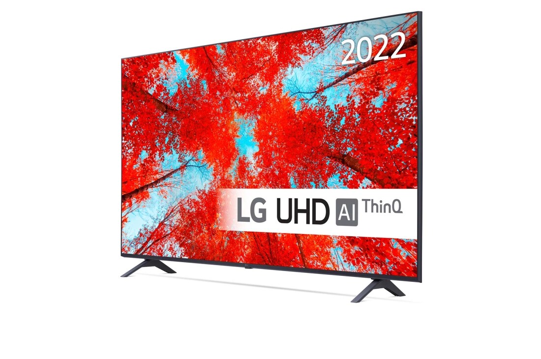 LG 55'' UQ9000 - 4K UHD Smart TV - 55UQ90006LA, 30 graders sidevisning , 55UQ90006LA, thumbnail 2