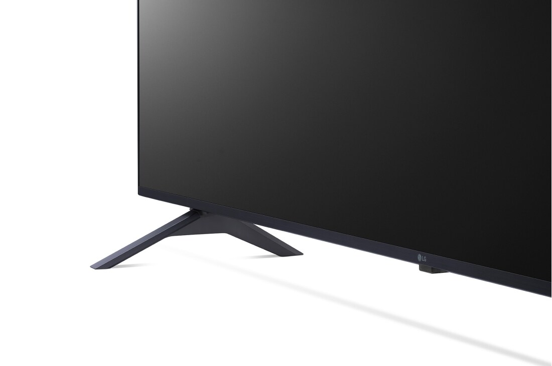 LG 55'' UQ9000 - 4K UHD Smart TV - 55UQ90006LA, Nærbilde av siden av basen, 55UQ90006LA, thumbnail 6