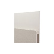 LG OLED | Objet Collection Posé, Nærbilde av hjørnet av Posés mediehylle., 55LX1Q6LA, thumbnail 12