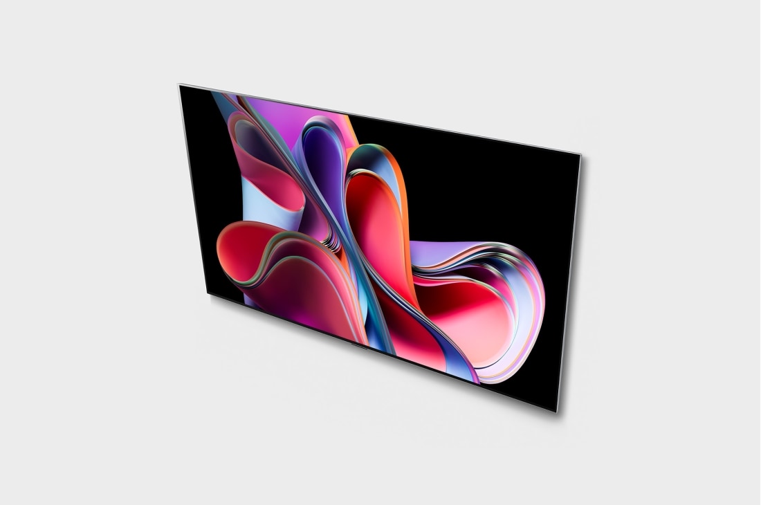 LG 65'' OLED evo G3 - 4K TV (2023), Vinklet visning fra oversiden, OLED65G36LA, thumbnail 7