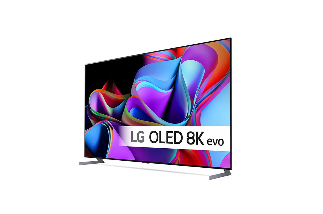 LG 77'' OLED evo Z3 - 8K TV (2023), Litt vinklet visning fra venstre side., OLED77Z39LA, thumbnail 2