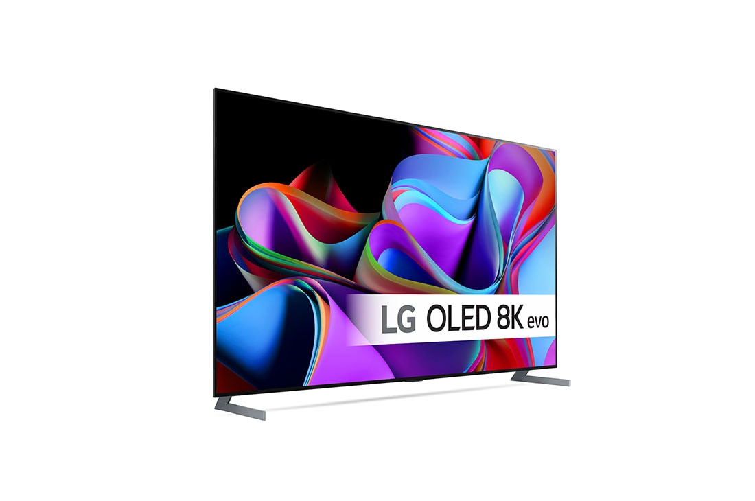 LG 77'' OLED evo Z3 - 8K TV (2023), Litt vinklet visning fra venstre side., OLED77Z39LA, thumbnail 3