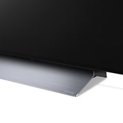LG 77'' OLED evo C3 - 4K TV (2023), Nærbilde av basen., OLED77C36LC, thumbnail 10