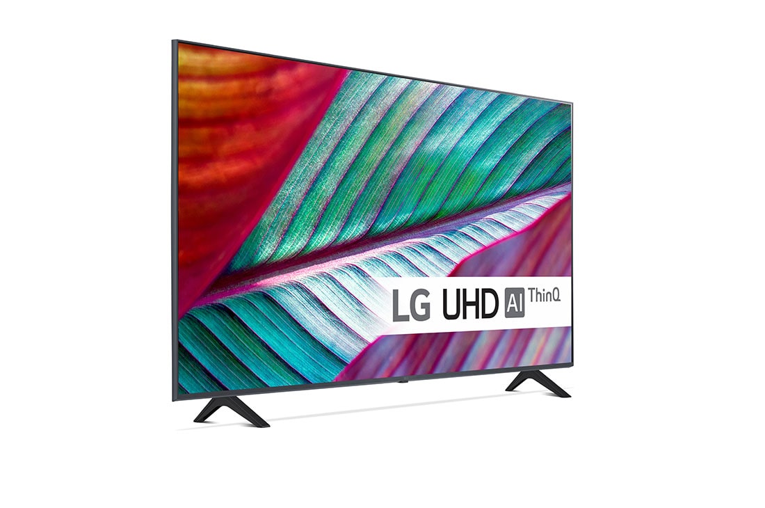 LG 43'' UHD UR78 - 4K TV (2023), 30 grader fra siden, 43UR78006LK, thumbnail 4