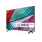 LG 43'' UHD UR78 - 4K TV (2023), 30 grader fra siden, 43UR78006LK, thumbnail 3