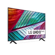 LG 43'' UHD UR78 - 4K TV (2023), 30 grader fra siden, 43UR78006LK, thumbnail 4