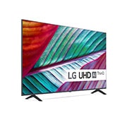 LG 55'' UHD UR78 - 4K TV (2023), 30 grader fra siden, 55UR78006LK, thumbnail 4