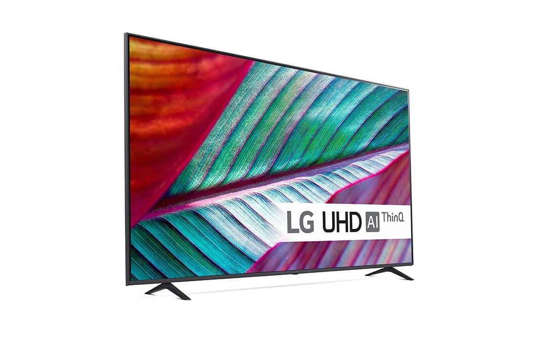 LG 75'' UHD UR78 - 4K TV (2023), 30 grader fra siden, 75UR78006LK, thumbnail 4