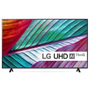 LG 75'' UHD UR78 - 4K TV (2023), LG UHD TV sett forfra, 75UR78006LK, thumbnail 1