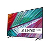 LG 75'' UHD UR78 - 4K TV (2023), 30 grader fra siden, 75UR78006LK, thumbnail 3
