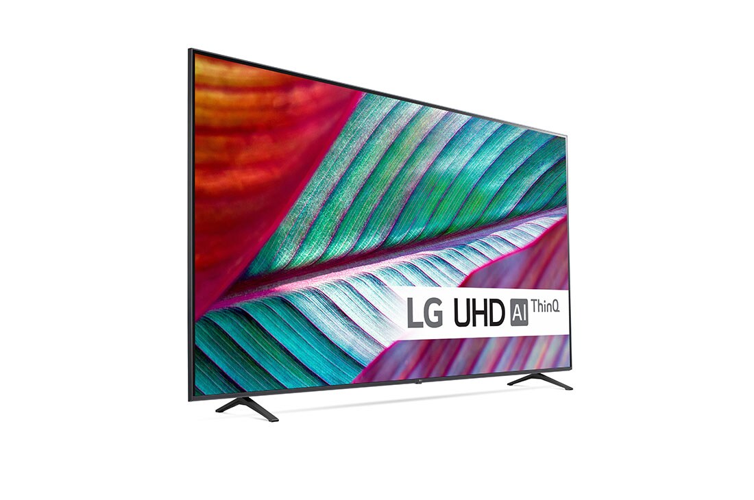 LG 86'' UHD UR78 - 4K TV (2023), 30 grader fra siden, 86UR78006LB, thumbnail 4
