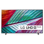 LG 86'' UHD UR78 - 4K TV (2023), LG UHD TV sett forfra, 86UR78006LB, thumbnail 1