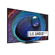 LG 55'' UHD UR91 - 4K TV (2023), 30 grader fra siden, 55UR91006LA, thumbnail 4