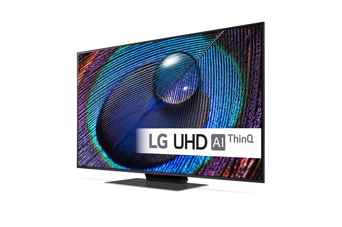 LG 50'' UHD UR91 - 4K TV (2023), 30 grader fra siden, 50UR91006LA, thumbnail 3