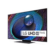 LG 50'' UHD UR91 - 4K TV (2023), 30 grader fra siden, 50UR91006LA, thumbnail 3