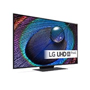 LG 50'' UHD UR91 - 4K TV (2023), 30 grader fra siden, 50UR91006LA, thumbnail 4
