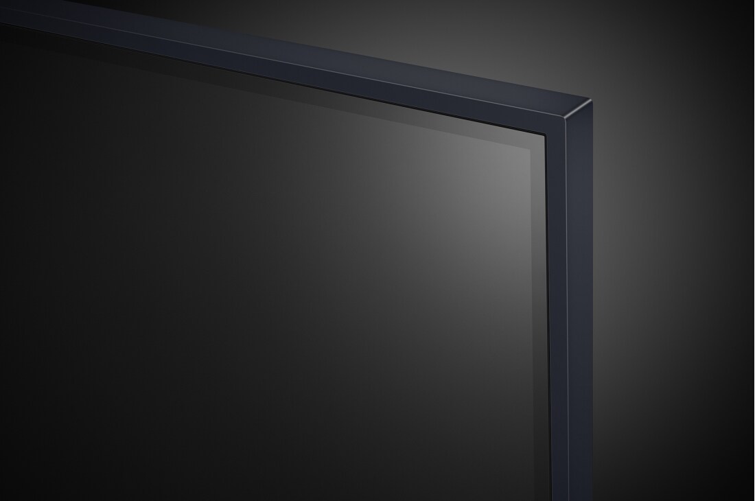 LG 75'' UHD UR91 - 4K TV (2023), nærbilde av kant, 75UR91006LA, thumbnail 9