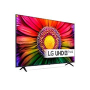 LG 55'' UHD UR80 - 4K TV (2023), 30 grader fra siden, 55UR80006LJ, thumbnail 4