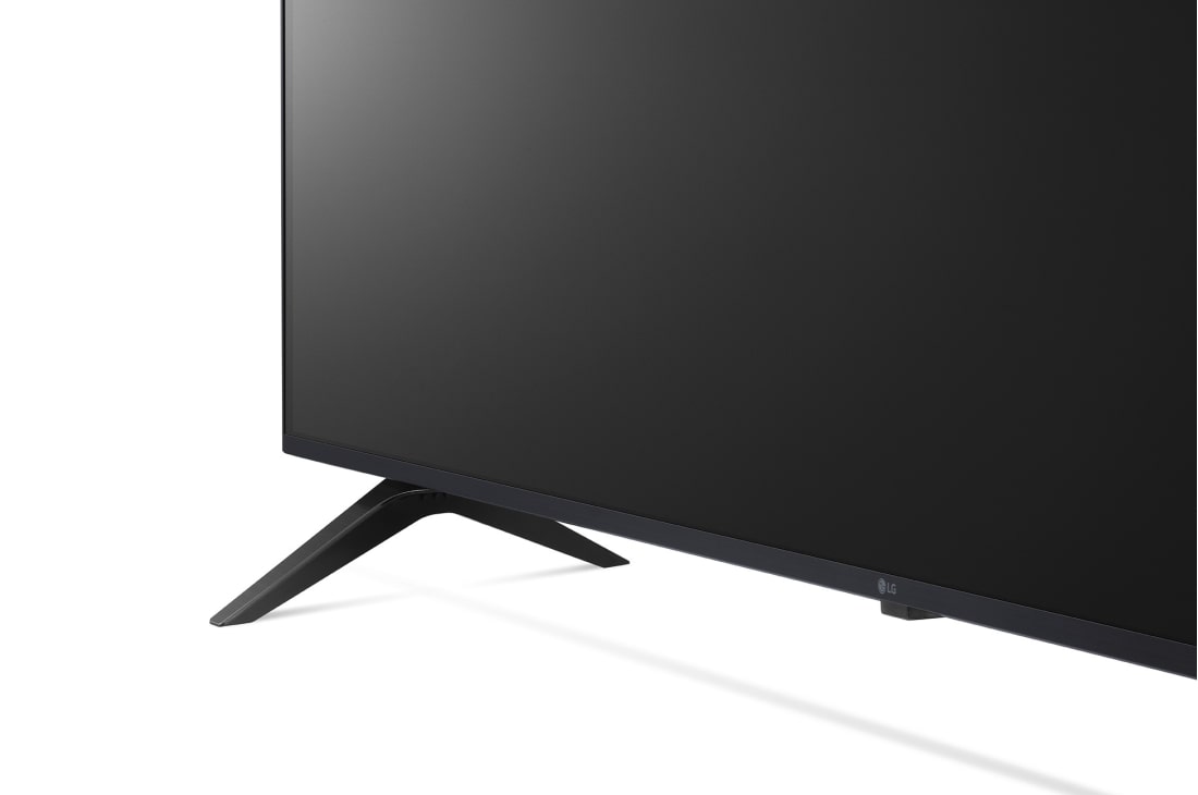 LG 55'' UHD UR80 - 4K TV (2023), nærbilde av stolpe, 55UR80006LJ, thumbnail 7