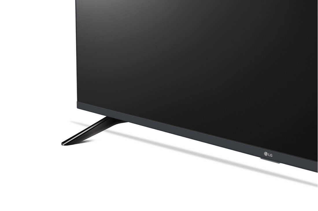 LG 50'' UHD UR73 - 4K TV (2023), nærbilde av stolpe, 50UR73006LA, thumbnail 6