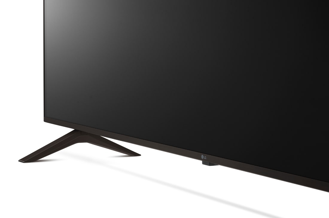 LG 65'' UHD UR75 - 4K TV (2023), nærbilde av stolpe, 65UR75006LK, thumbnail 9