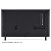 LG 55'' QNED AI 85 - 4K Smart TV (2024), LG QNED TV, QNED85 sett bakfra med porter og tilkoblingsinformasjon, 55QNED85T6C, thumbnail 7