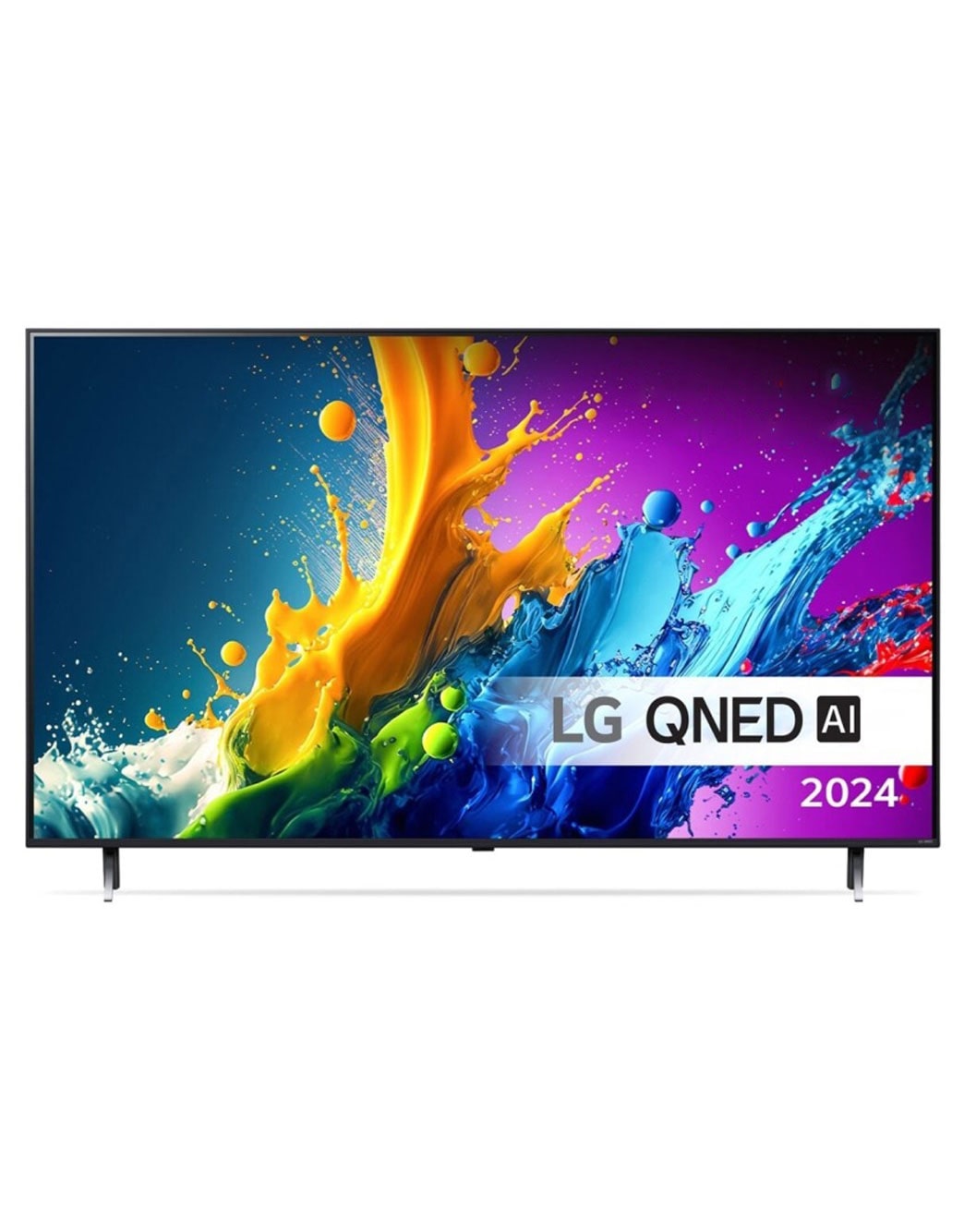 65-tommers LG QNED AI QNED80 4K Smart TV 2024 – 65QNED80T6A.AEU