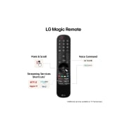 LG 65'' OLED evo AI G4 - 4K TV (2024), LG Magic Remote Controller fremhever det enkle punktet og rullingen, strømmetjenestesnarveier og stemmekommando, OLED65G46LS, thumbnail 8