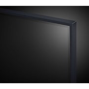 LG 55'' UHD AI UT91 - 4K TV (2024), Nærbilde av den øvre kanten av LG UHD TV, UT91, 55UT91006LA, thumbnail 6