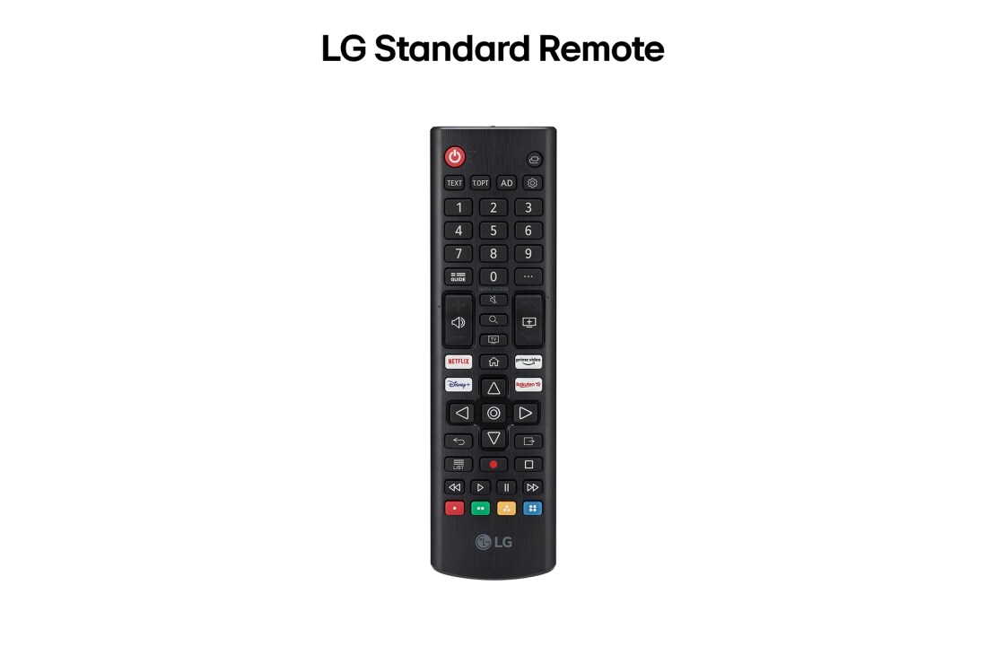 LG 50'' UHD AI UT73 - 4K TV (2024), LG Magic Remote Controller fremhever det enkle punktet og rullingen, strømmetjenestesnarveier og stemmekommando, 50UT73006LA, thumbnail 8