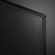 LG 50'' UHD AI UT73 - 4K TV (2024), Nærbilde av den øvre kanten av LG UHD TV, UT73, 50UT73006LA, thumbnail 6