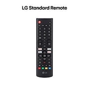 LG 50'' UHD AI UT73 - 4K TV (2024), LG Magic Remote Controller fremhever det enkle punktet og rullingen, strømmetjenestesnarveier og stemmekommando, 50UT73006LA, thumbnail 8