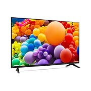 LG 55'' UHD AI UT73 - 4K TV (2024), LG UHD TV, UT73 sett fra høyre i en liten vinkel, 55UT73006LA, thumbnail 3