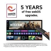 LG 83'' OLED evo AI C4 - 4K TV (2024), 5 års gratis webOS-oppdateringer med webOS-logo for nytt program, med webOS-grensesnittbilde og ansvarsfraskrivelser, OLED83C44LA, thumbnail 4