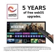 LG 55'' OLED evo AI C4 - 4K TV (2024), 5 års gratis webOS-oppdateringer med webOS-logo for nytt program, med webOS-grensesnittbilde og ansvarsfraskrivelser, OLED55C44LA, thumbnail 4