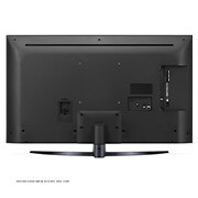 LG 43 tommer LG UHD AI UT81 4K Smart TV 2024, Visning bakfra av LG UHD TV, UT81, 43UT81006LA, thumbnail 7