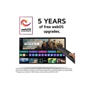 LG 65 tommer LG UHD AI UT81 4K Smart TV 2024, Lett vinklet sidevisning mot venstre av LG UHD TV, UT81, 65UT81006LA, thumbnail 4