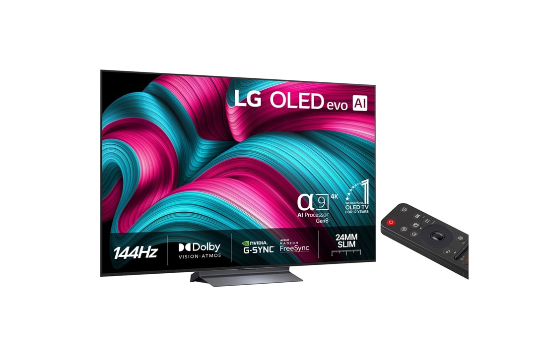 LG 65'' OLED evo AI C5 4K Smart TV 2025, OLED65C54LA, thumbnail 2