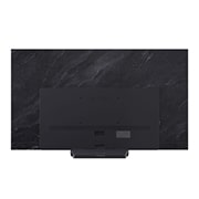 LG 65'' OLED evo AI C5 4K Smart TV 2025, Nærbilde av LG OLED TV-skjerm viser hvordan AI Search fungerer. Et lite chattevindu er åpent og viser hvordan brukeren spør om hva slags sportsspill som finnes. AI search svarte via chat og ved å vise, OLED65C54LA, thumbnail 13