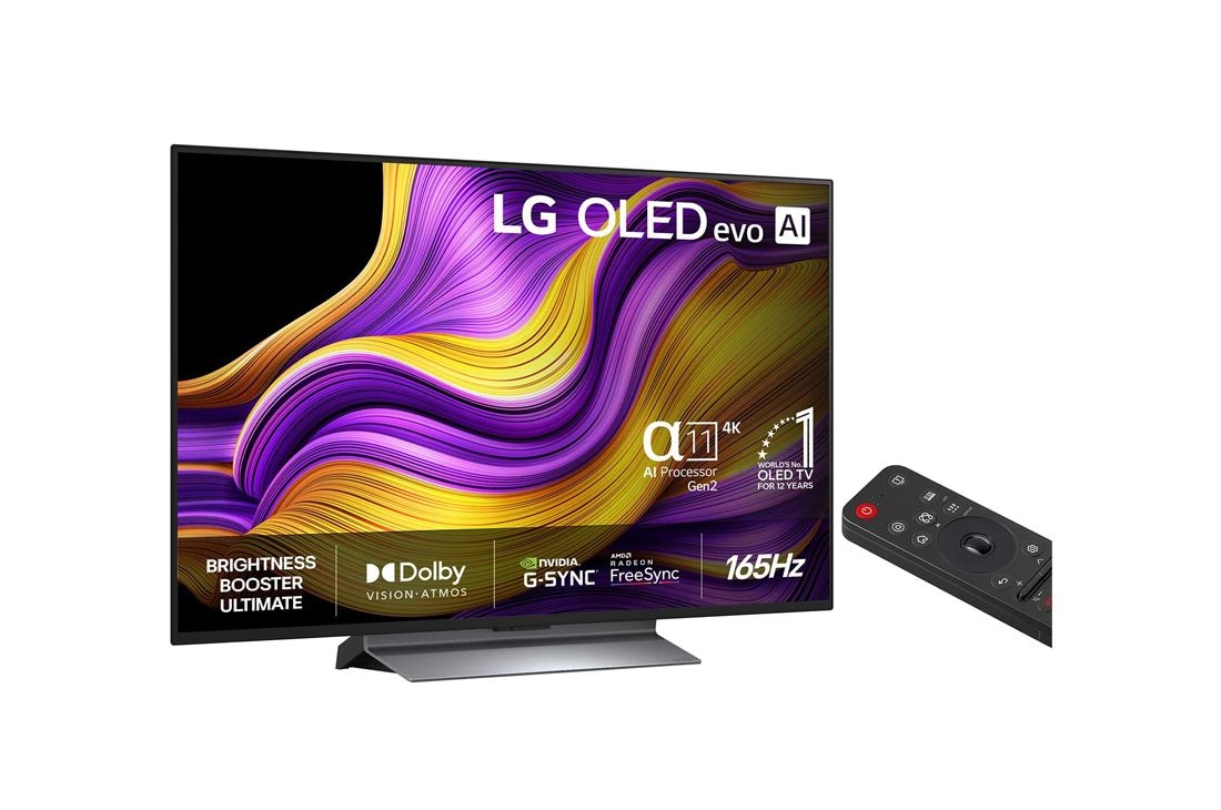 LG 48'' OLED evo AI G5 4K Smart TV 2025, side view, OLED48G56LS, thumbnail 2