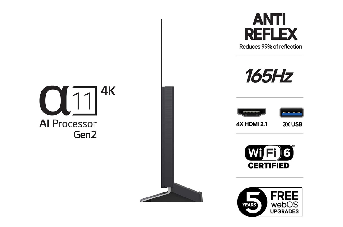 LG 48'' OLED evo AI G5 4K Smart TV 2025, lifestyle view, OLED48G56LS, thumbnail 3