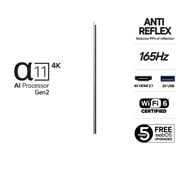 LG 55'' OLED evo AI G5 4K Smart TV 2025, lifestyle view, OLED55G54LW, thumbnail 3