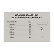 LG 42'' OLED evo AI C5 4K Smart TV 2025, Stue med en wall mounted LG OLED TV. På TV-en er det en fjellkjede mot en mørk nattehimmel fylt med stjerner. Denne scenen er delt i to for å vise hvordan Perfect Black leverer ekte svartnivåer, uanse, OLED42C54LA, thumbnail 8