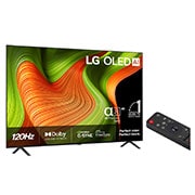 LG 65'' OLED AI B5 4K Smart TV 2025, Visning bakfra av LG OLED AI B5 4K Smart TV., OLED65B56LA, thumbnail 2
